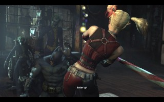 Batman: Arkham City - Joker, Harley Quinn &quot;Batter up!&quot;
