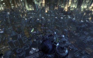 Batman: Arkham City - On top of the &quot;Wonder Tower&quot;
