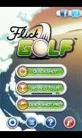 Flick Golf! - Main Menu