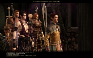 Dragon Age: Origins - Redcliffe Village: &quot;Open the door or I break it down!&quot;
