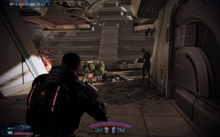 Mass Effect 3 - Cerberus troops attacking planet Sur&#39;Kesh