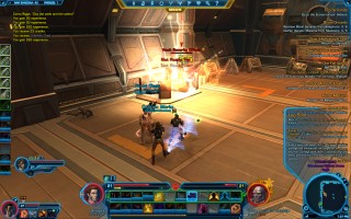 Star Wars: The Old Republic - Level 21 Gunslinger gameplay on Nar Shaddaa. Warehouse District Area