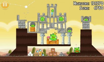 Angry Birds - Pig queen&#39;s castle