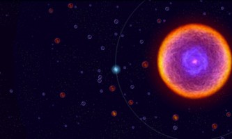 Osmos - Gameplay - Solar system level